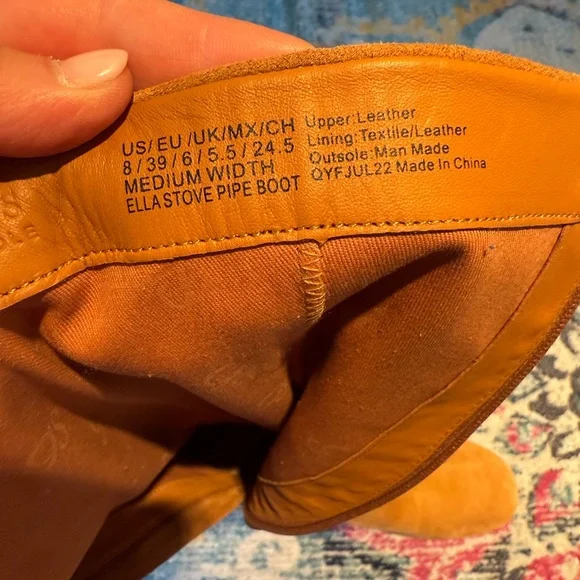 Gentle Souls)Kenneth Cole) Tan High boot, tan, 8M - Picture 3 of 8